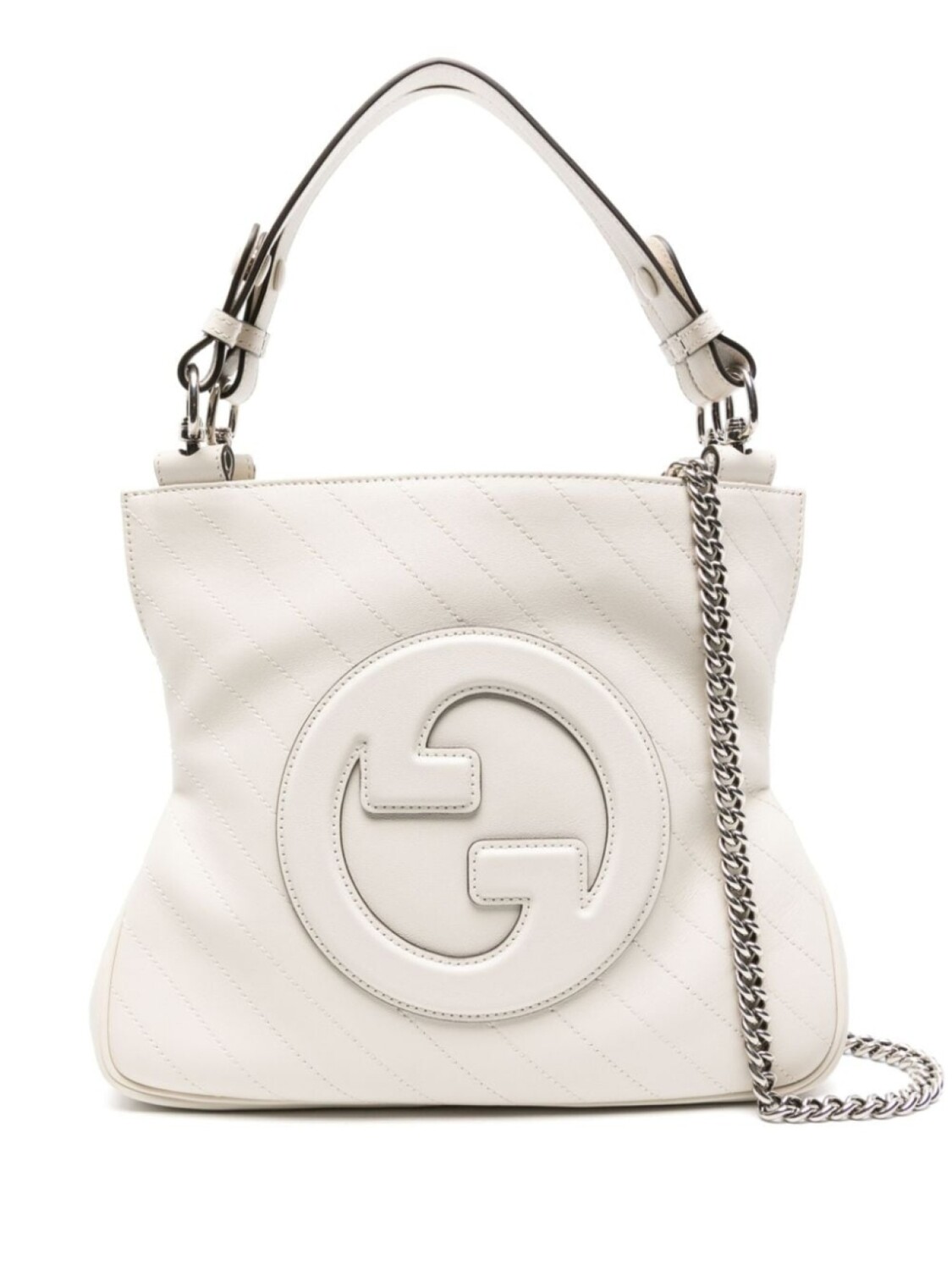 

Маленькая сумка-тоут Gucci Blondie, белый