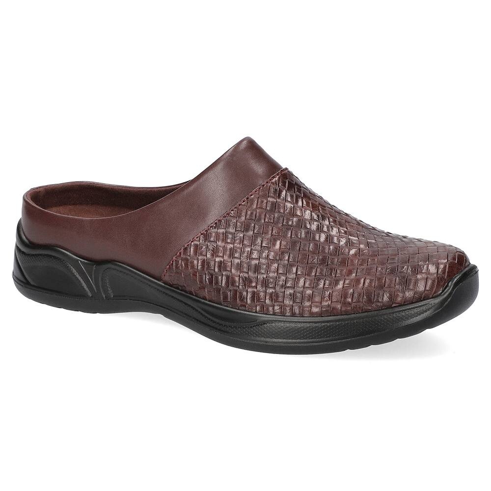 Easy Street Janalee Женские коричневые комфортные плетеные туфли с тиснением, цвет Brown Woven Embossed