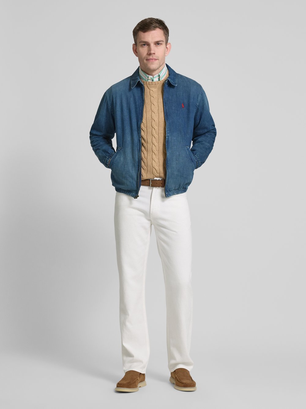 

Джинсовая куртка с вышитым логотипом, модель «BAYPORT» Polo Ralph Lauren