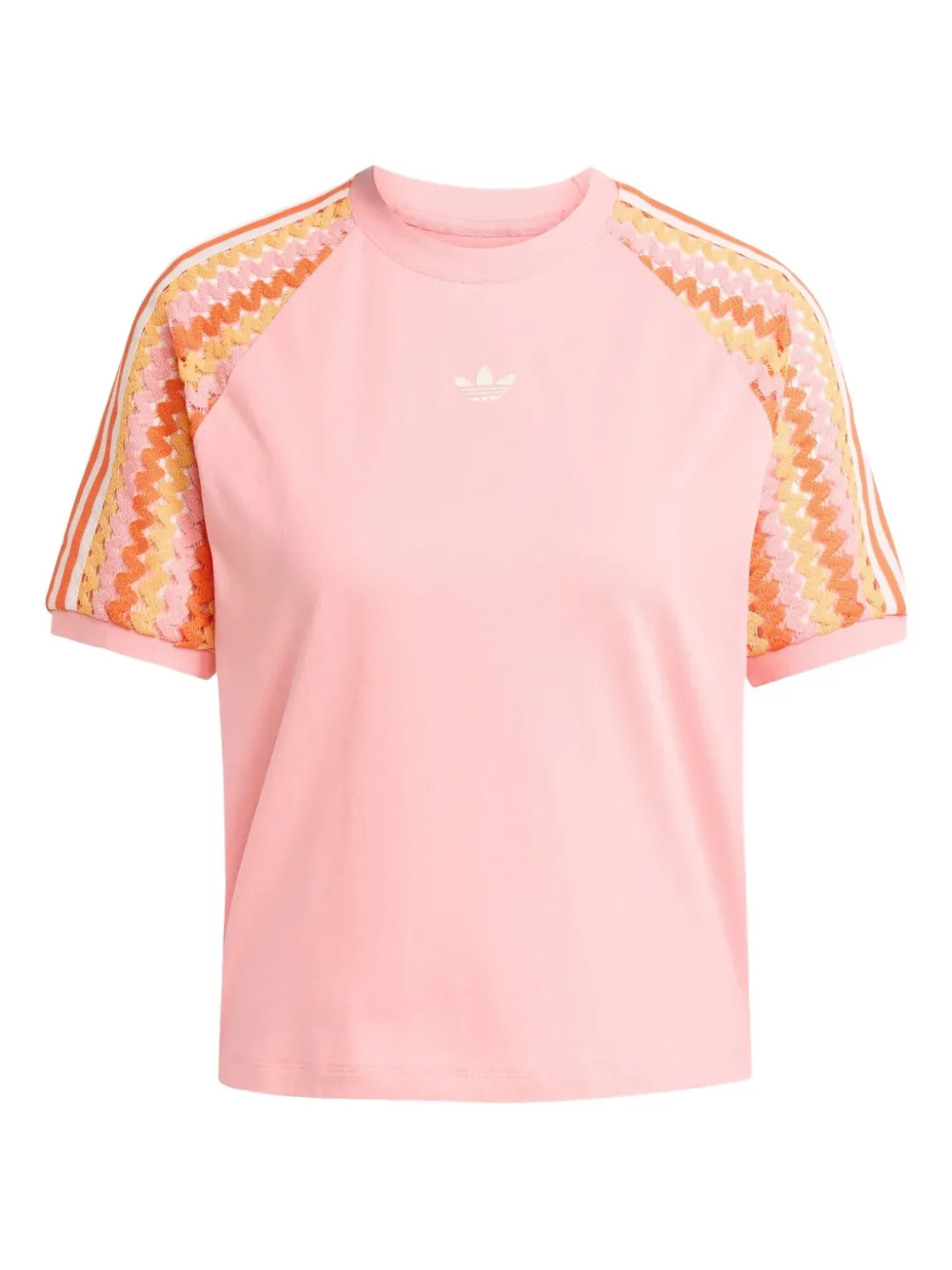 

Футболка Cali с полосками Adidas, розовый