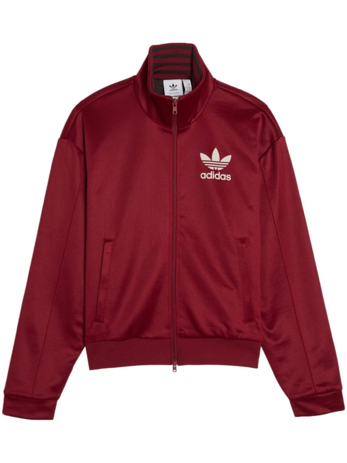 

Adidas спортивная куртка с логотипом Trefoil, красный