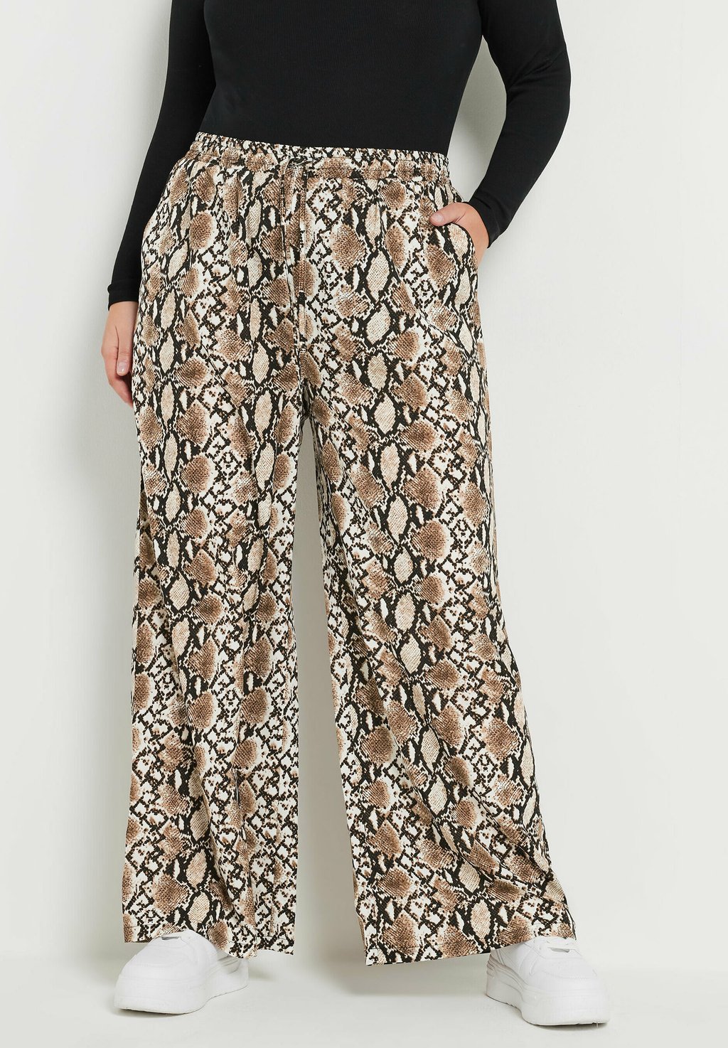 

Брюки Yours Clothing, коричневый