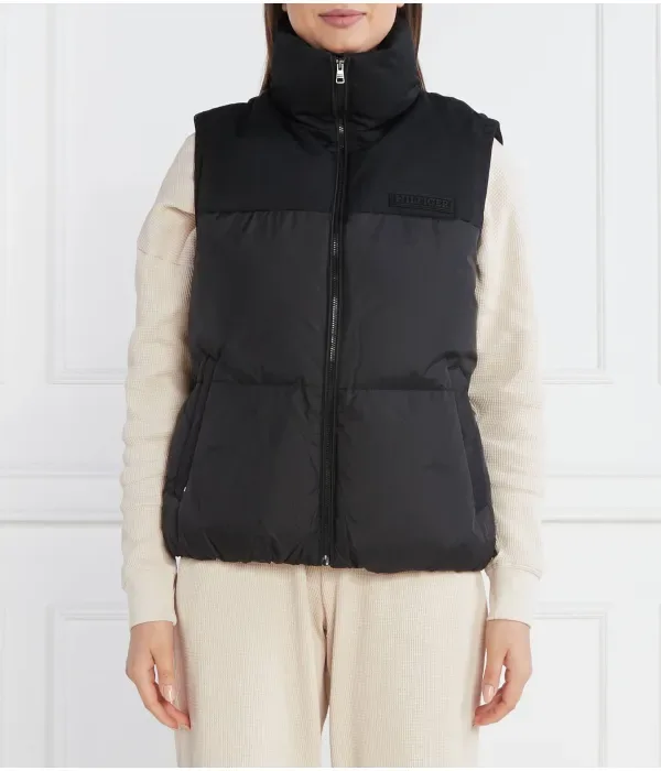 Нью-Йорк, куртка без рукавов regular fit Tommy Hilfiger, черный