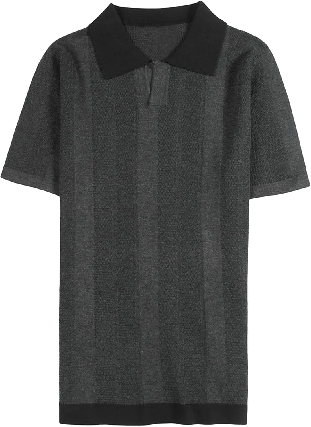 Мужская футболка для гольфа с лацканом, Regular Slim Fit, полоска, короткий рукав