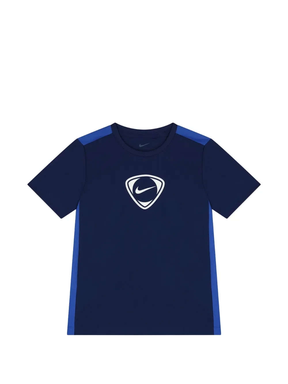 Футболка с круглым вырезом и логотипом Nike Kids, синий