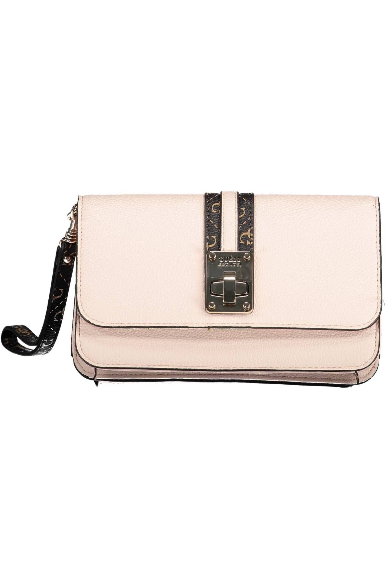 

Розовый женский кошелек из полиуретана Guess Shoes