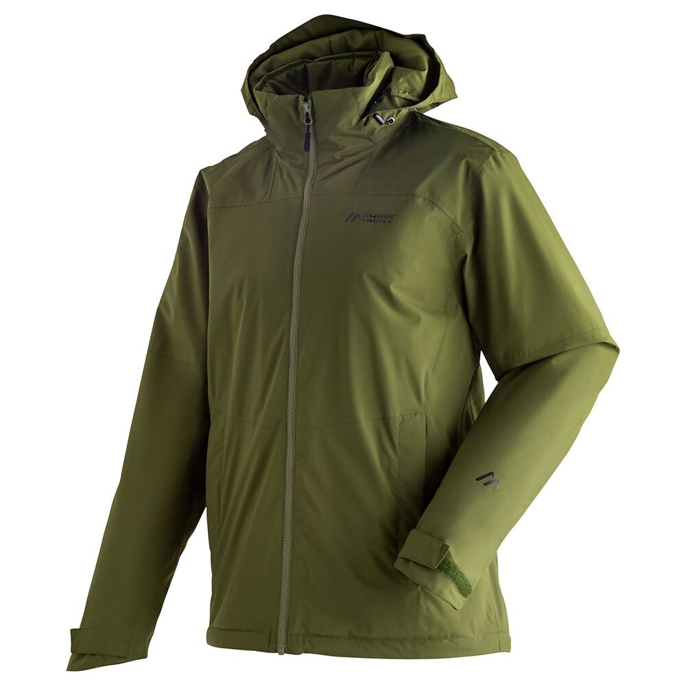 

Куртка Maier Sports Metor Therm Rec M Full Zip Rain, зеленый