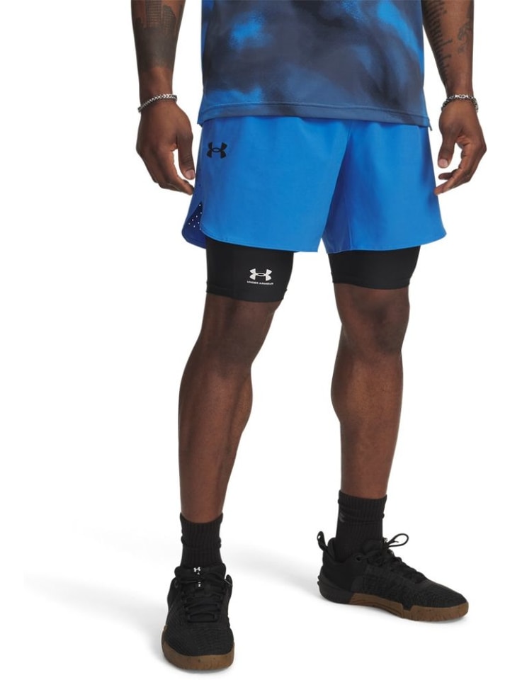 

Спортивные шорты Vanish Elite Shorts синего цвета Under Armour