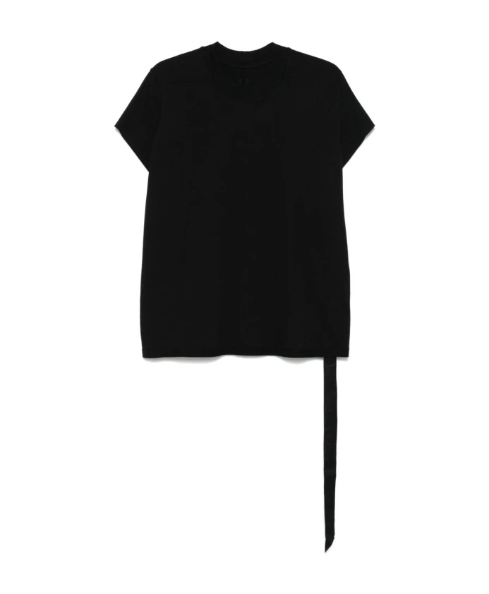 Черная хлопковая трикотажная футболка Rick Owens, черный