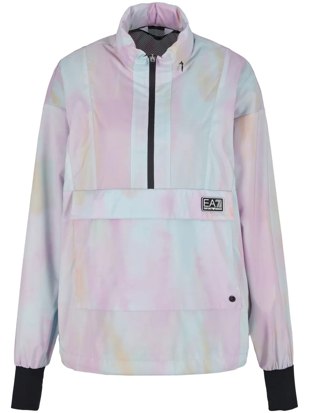 

Куртка с высоким воротником Ea7 Emporio Armani, розовый