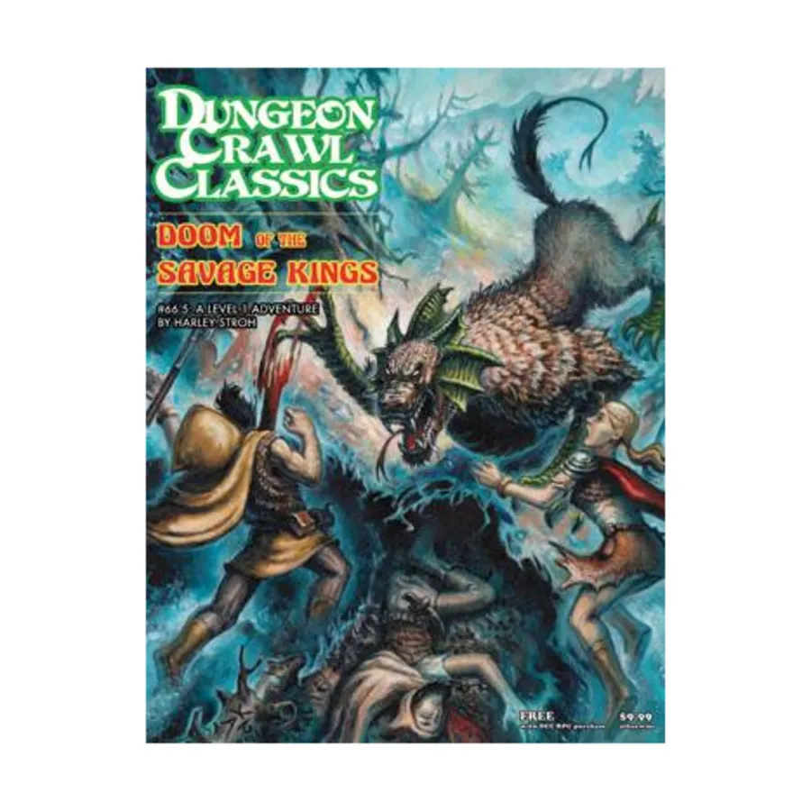 

Модуль Doom of the Savage Kings (1st Printing), Dungeon Crawl Classics Role Playing Games - Adventures