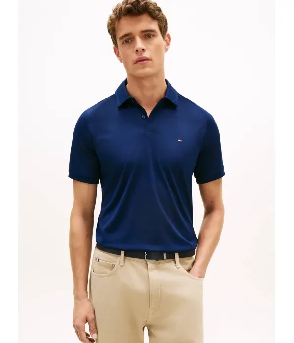 Поло PERFORMANCE regular fit Tommy Hilfiger, темно-синий