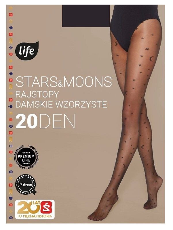 

Колготки Life Stars & Moons 20 DEN Nero, 4