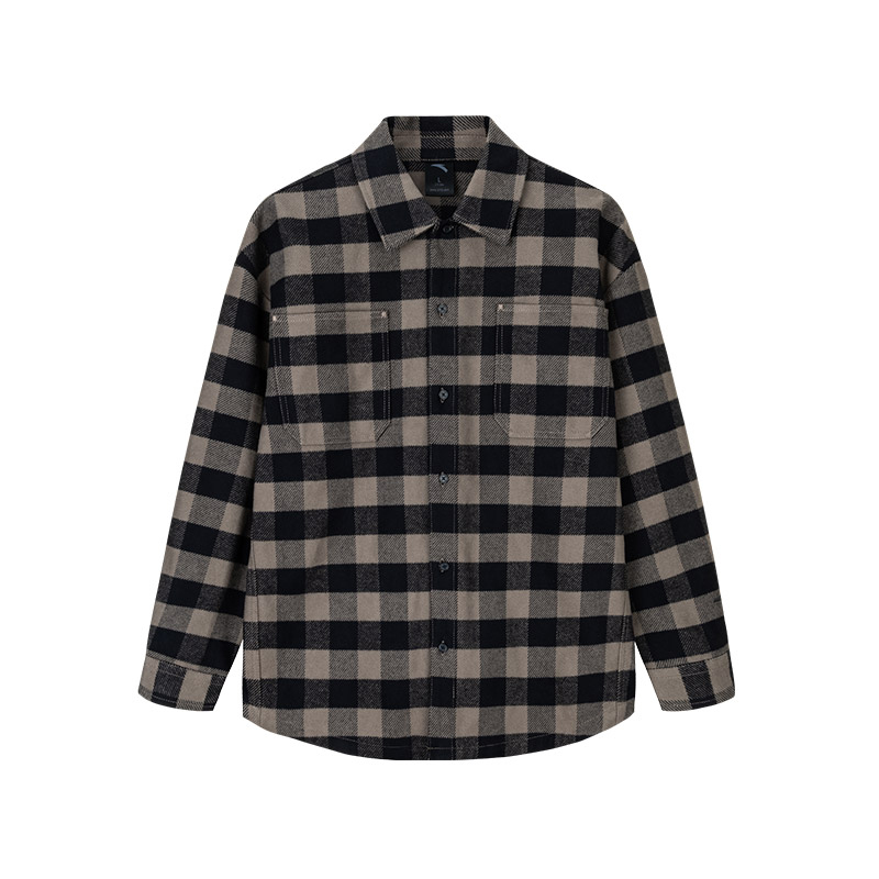 

Футболка мужская базовая Black/Stone ANTA SUPERSTORE, черный/серо-бежевый серый