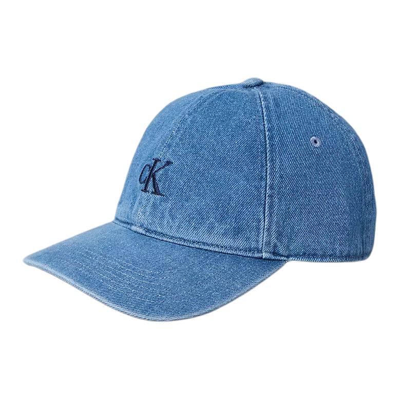 

Calvin Klein Хлопковая бейсболка мужская синяя, Blue