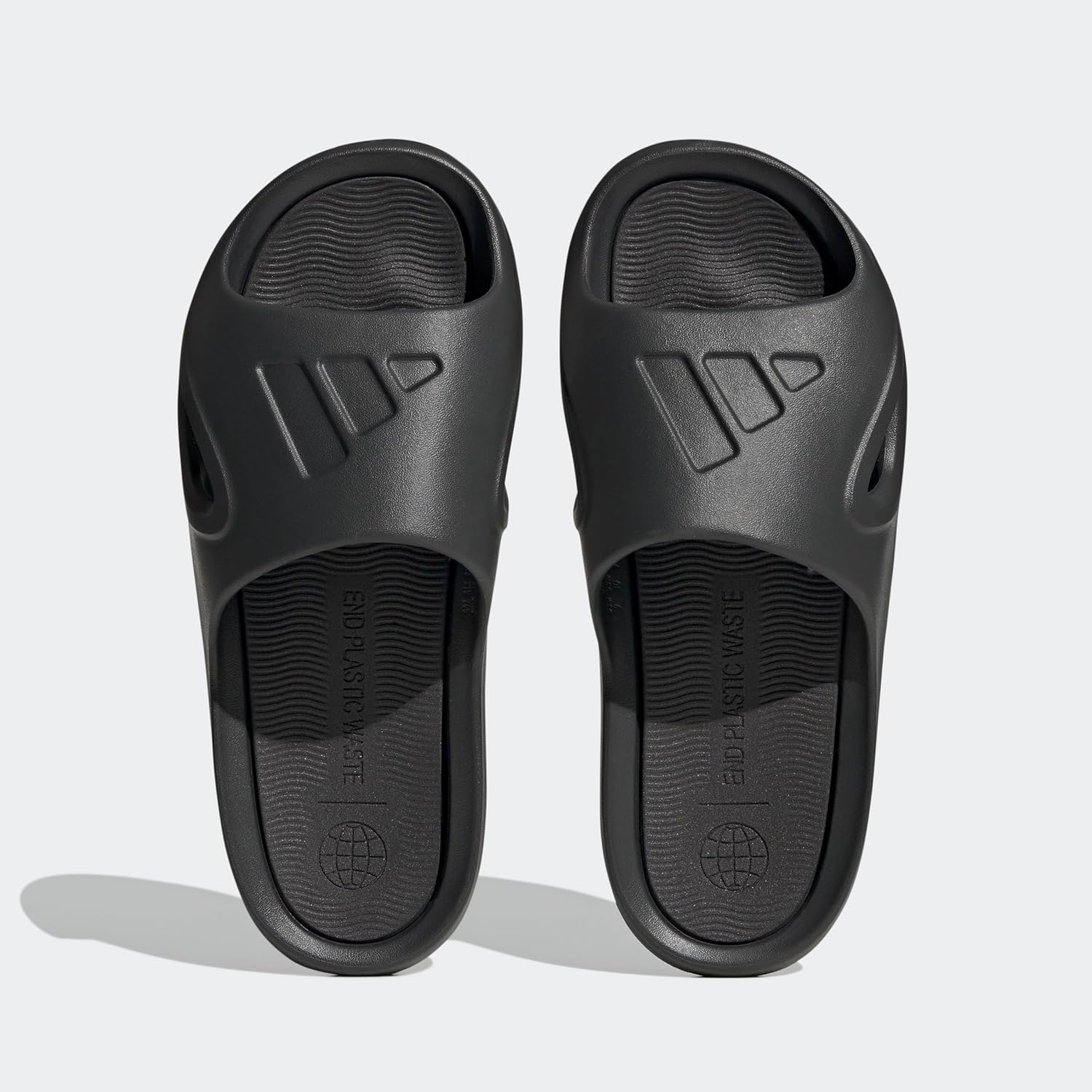 Шлепанцы Adidas Adicane унисекс для взрослых, черный — фото 3