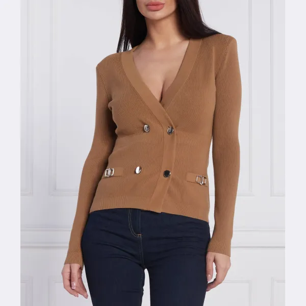 

Кардиган приталенного кроя Liu Jo, коричневый