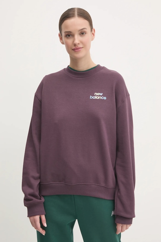 

Толстовка New Balance, фиолетовый