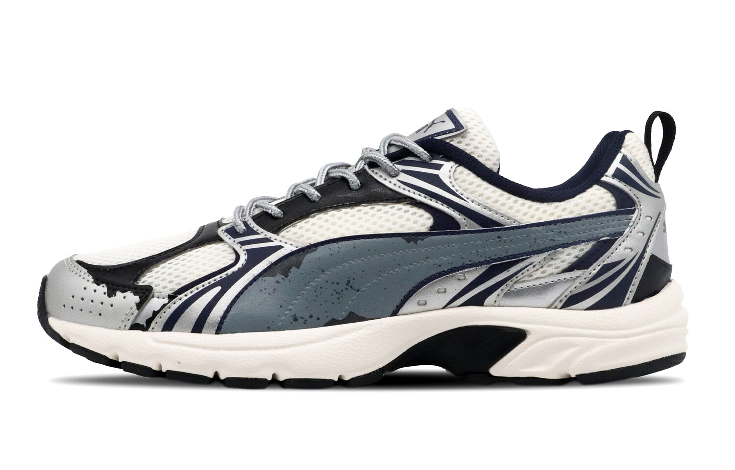 

Кроссовки Puma Milenio Lifestyle Shoes Unisex Low-top Silver, Blue, серый