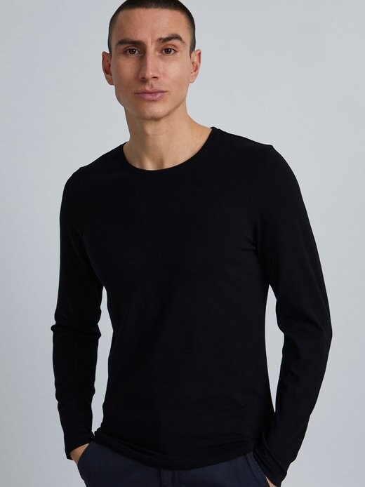 

Рубашка с длинным рукавом cfteo Casual Friday, черный