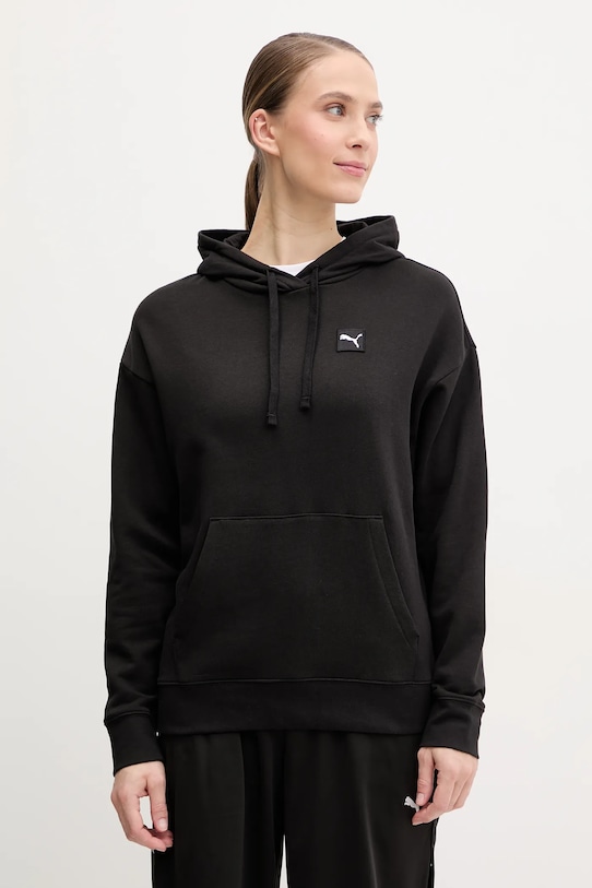 

Хлопковая толстовка Puma, черный