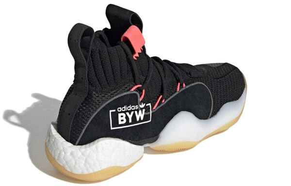 Кроссовки byw x Adidas Crazy, черный — фото 3