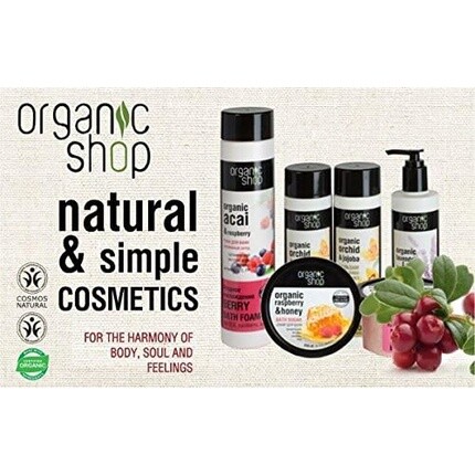 Скраб для лица Очищающий Имбирь Вишня 75мл, Organic Shop — фото 2