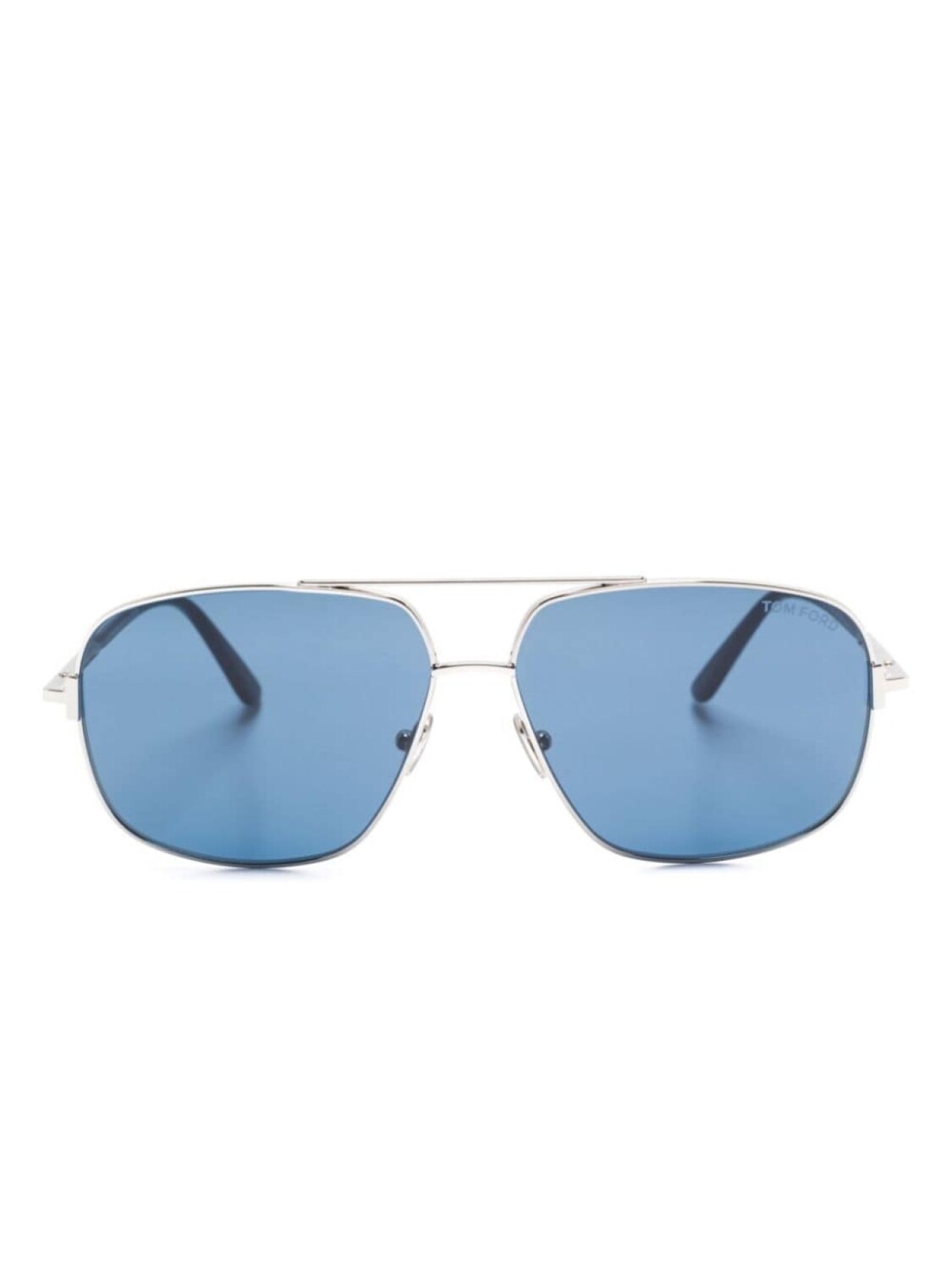 

TOM FORD Eyewear текс солнцезащитные очки, серебристый