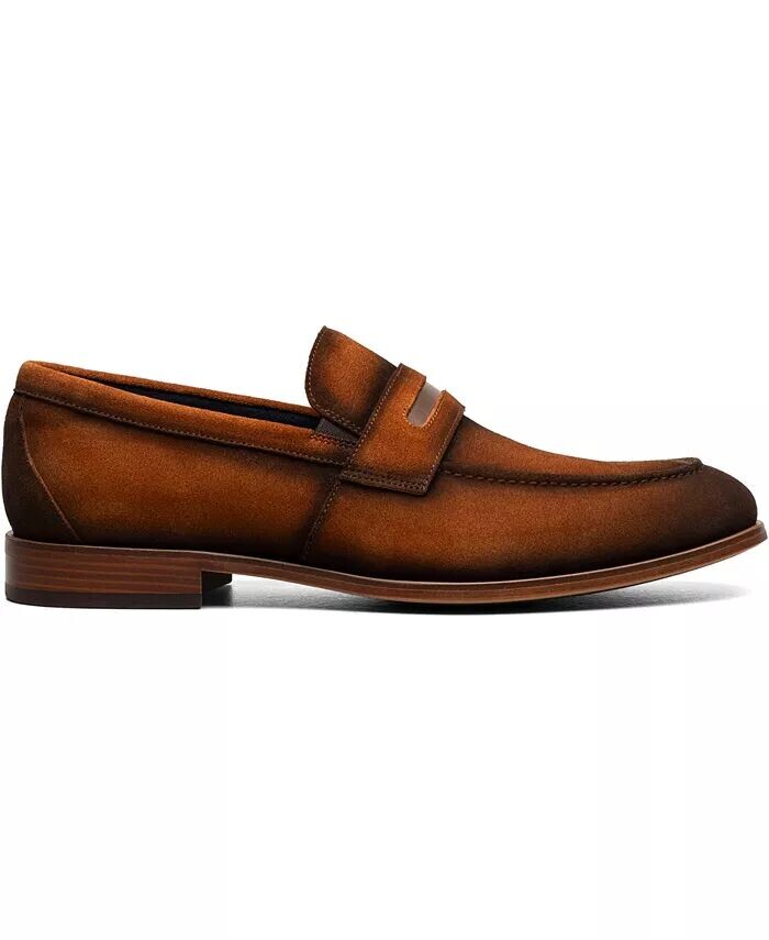 Мужские туфли Burke Moc Toe Saddle Slip On Stacy Adams, золотой — фото 3