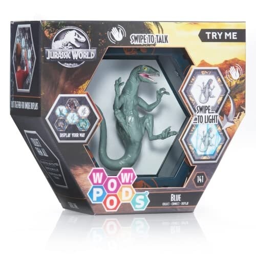 

Светодиодная фигурка Вау! POD Blue Jurassic World Сонидо Wow Gear