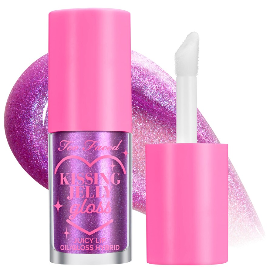 

Нелипкий блеск для губ Kissing Jelly Too Faced, 0.15 oz /4 ml, Birthday Kiss