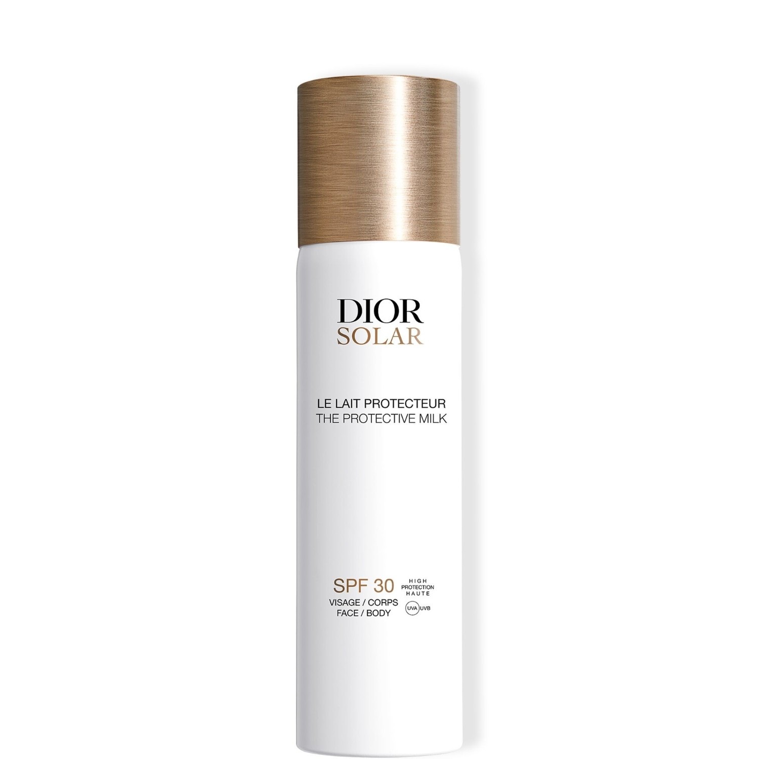 

Солнцезащитный крем solar dior solar le lait protecteur visage et corps spf 30 Dior, объем 125 мл