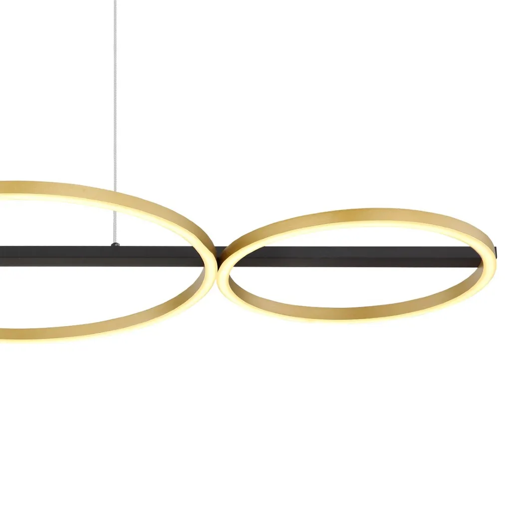 

Подвесной светодиодный светильник Globo Lighting, черный