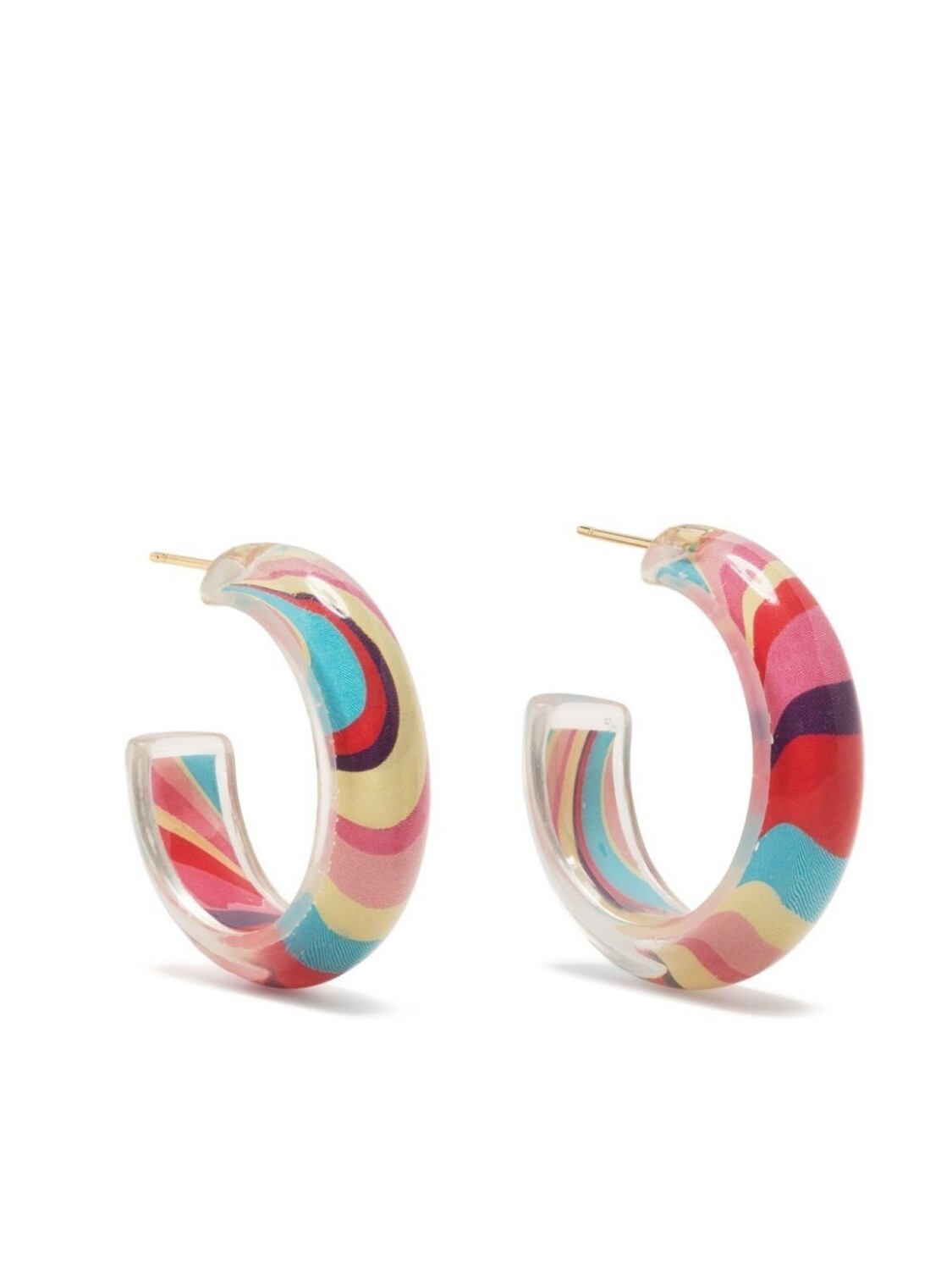 

Серьги Small Jelly Hoop Alison Lou, мультиколор