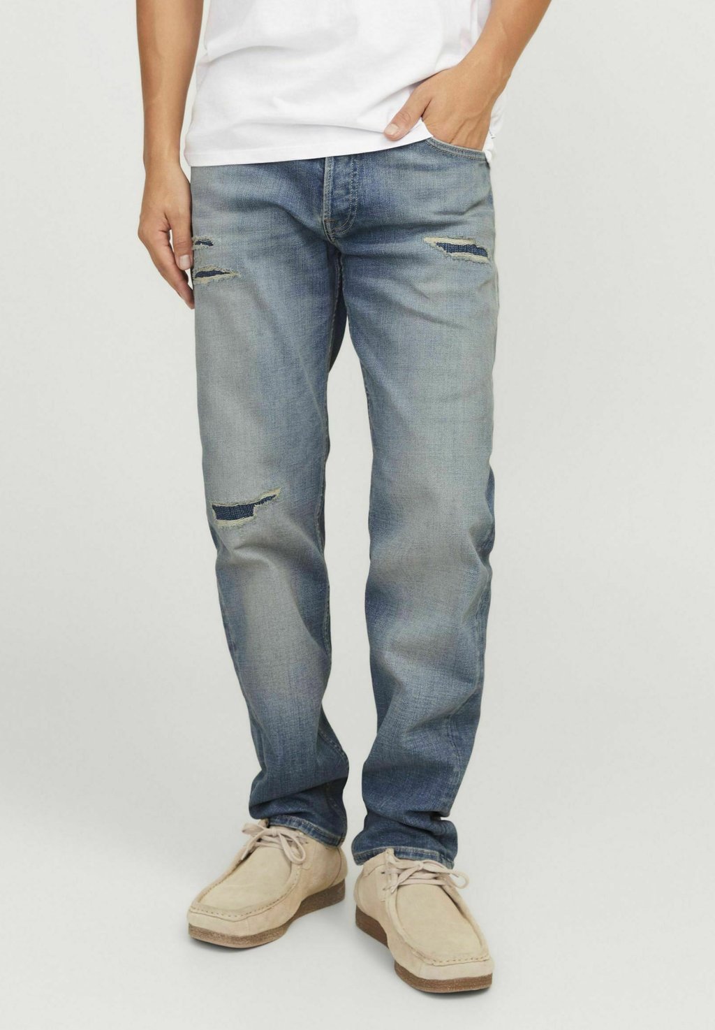 

Зауженные джинсы JJIMIKE JJORIGINAL Jack & Jones, цвет Blue Denim