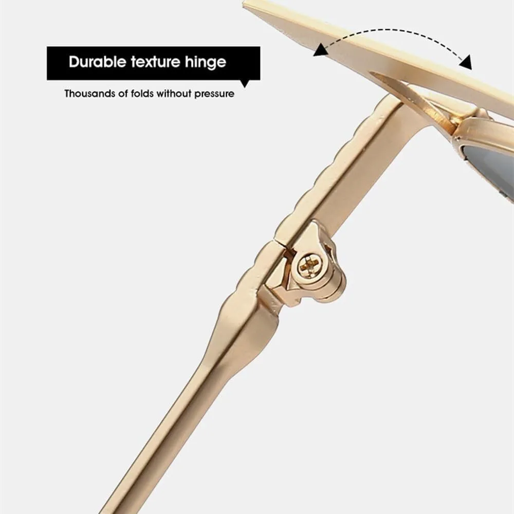 

Ретро-солнцезащитные очки «кошачий глаз» для женщин, металлическая оправа, стильные, модные, для активного отдыха, роскошные, маленькие, черные LXLHWN, Black Clear