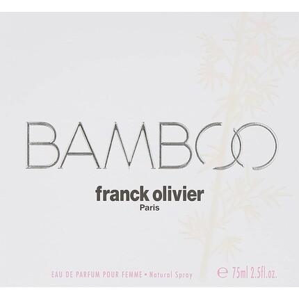 Franck Olivier Bamboo для женщин парфюмированная вода 75 мл — фото 2