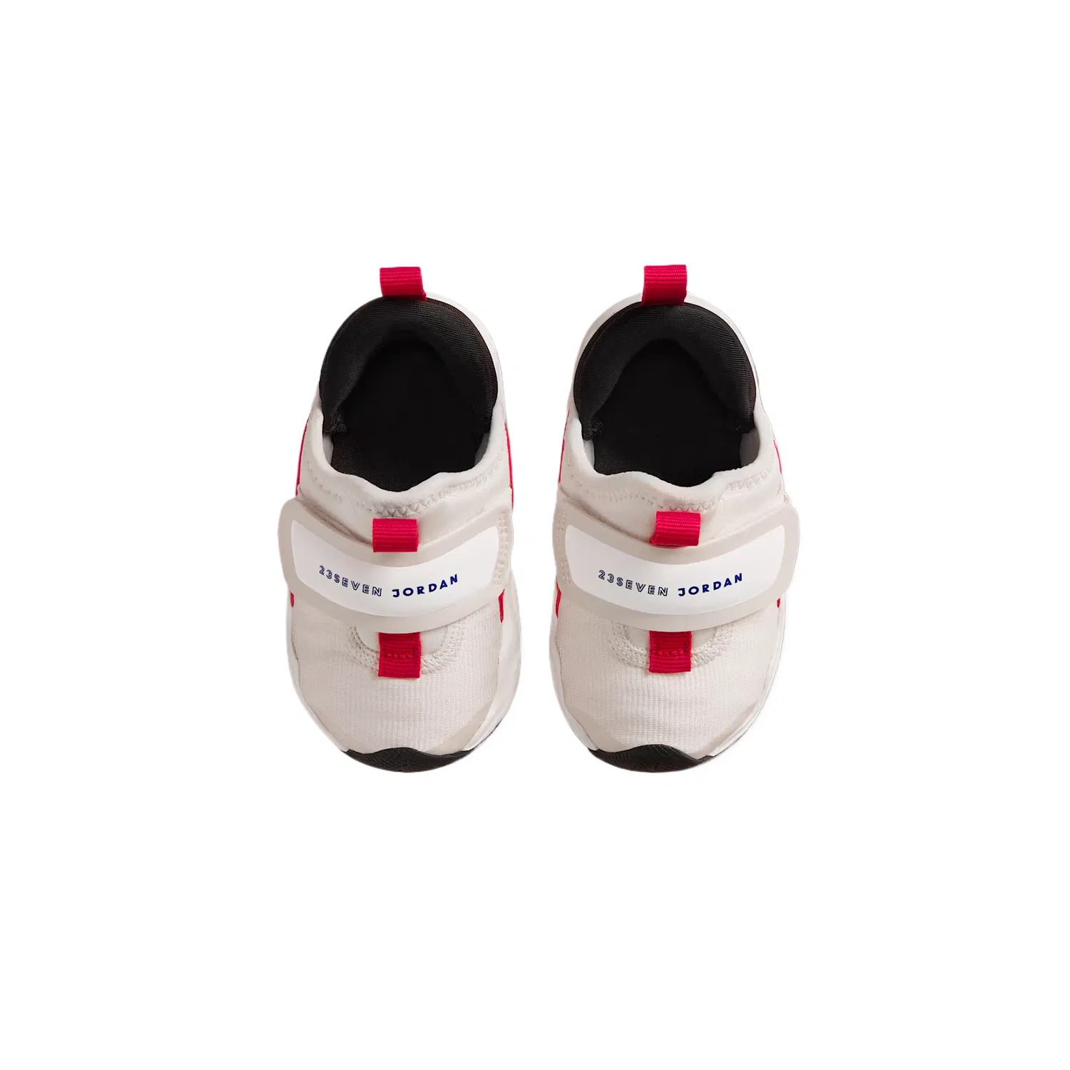 Кроссовки для малышей из искусственной кожи и текстиля 23/7.2 Low top Jordan, Phantom Gray White/Gray Black/University Red/Game Royal Blue — фото 3