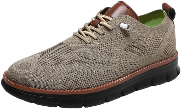 

Мужские повседневные лоферы SPKFHD большого размера - легкие и дышащие слипоны, 2-khaki