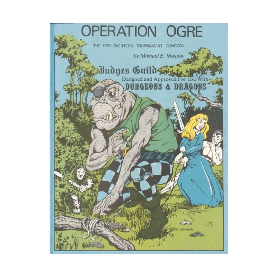 

Модуль Operation Ogre (3rd Printing), Dungeons & Dragons Fantasy Modules (N - S) (Judges Guild)
