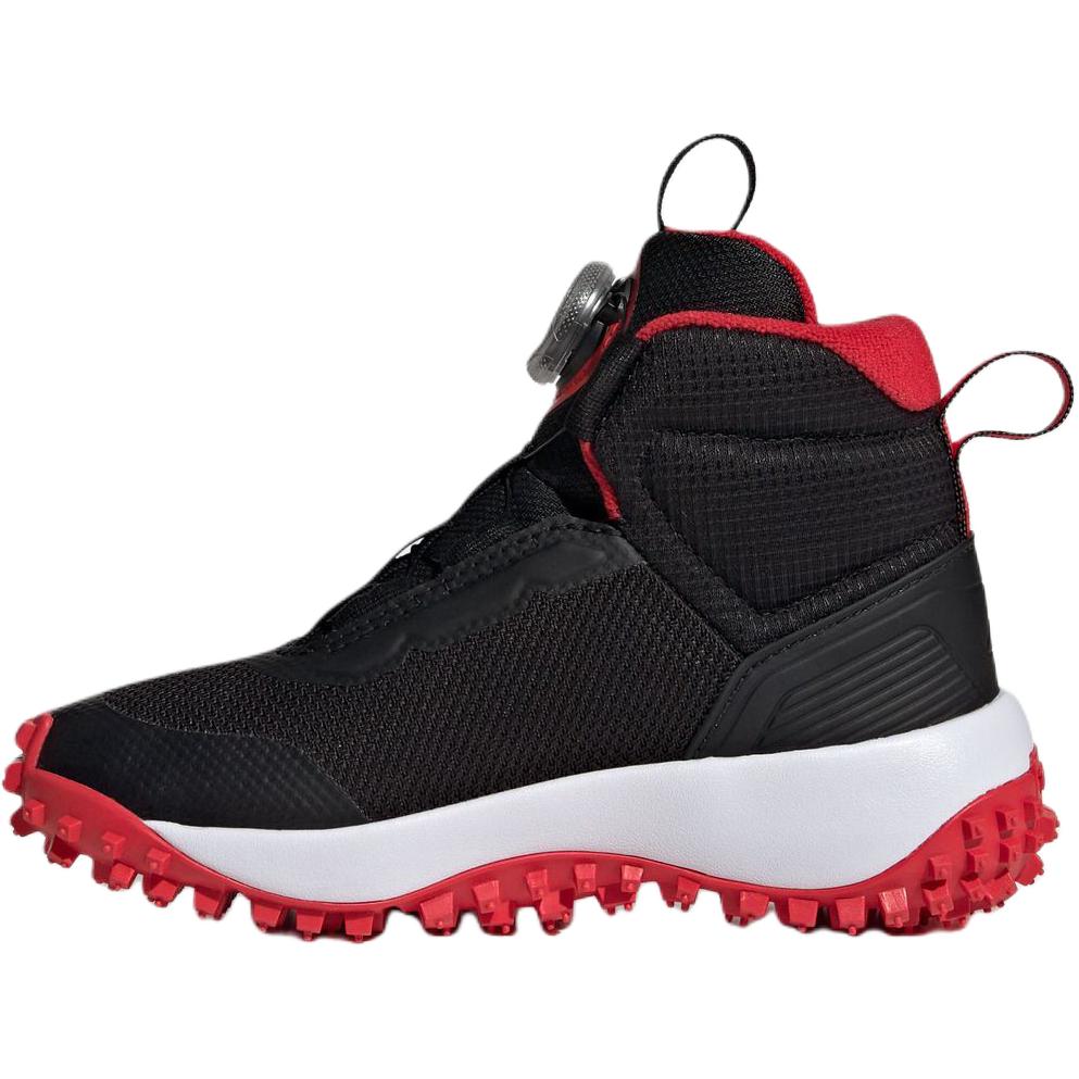 Adidas Кроссовки Fortatrail Mid top Casual черный серый красный детские — фото 3