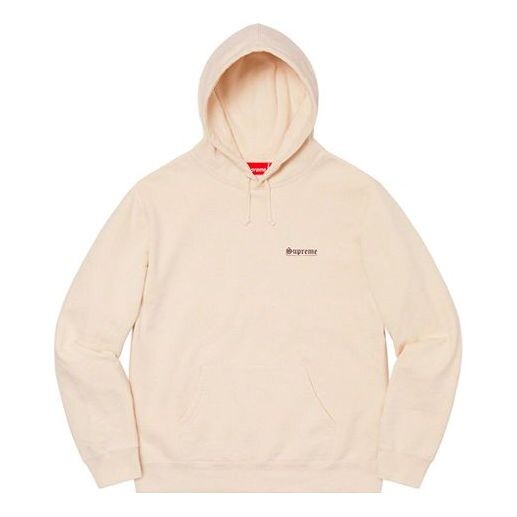 

Толстовка mary hooded sweatshirt 'beige purple' Supreme, бежевый