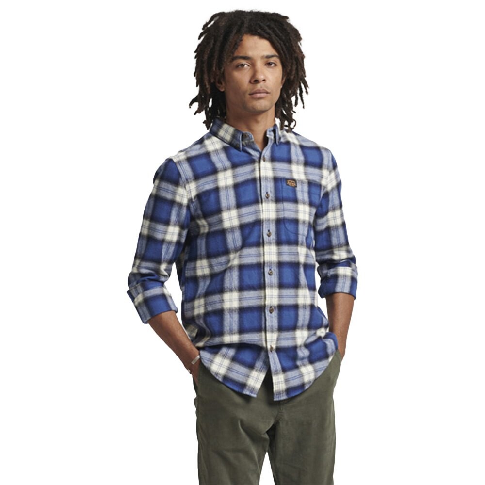 

Рубашка Superdry Vintage Lumberjack, синий