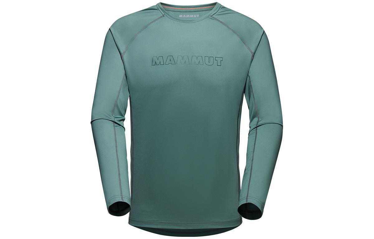 

Футболка мужская Jadeite Green MAMMUT, Deep Sea Blue/MARINE