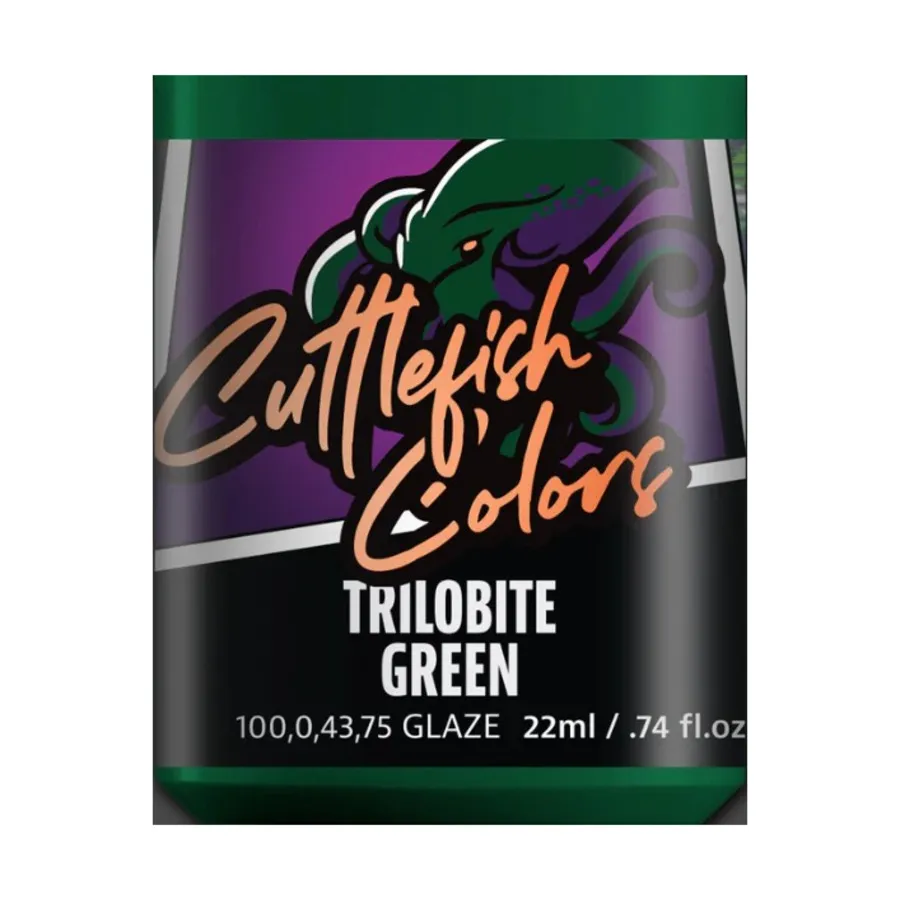 

Трилобит Зеленый, Cuttlefish Colors - Blues, Greens, and Purples (15ml)