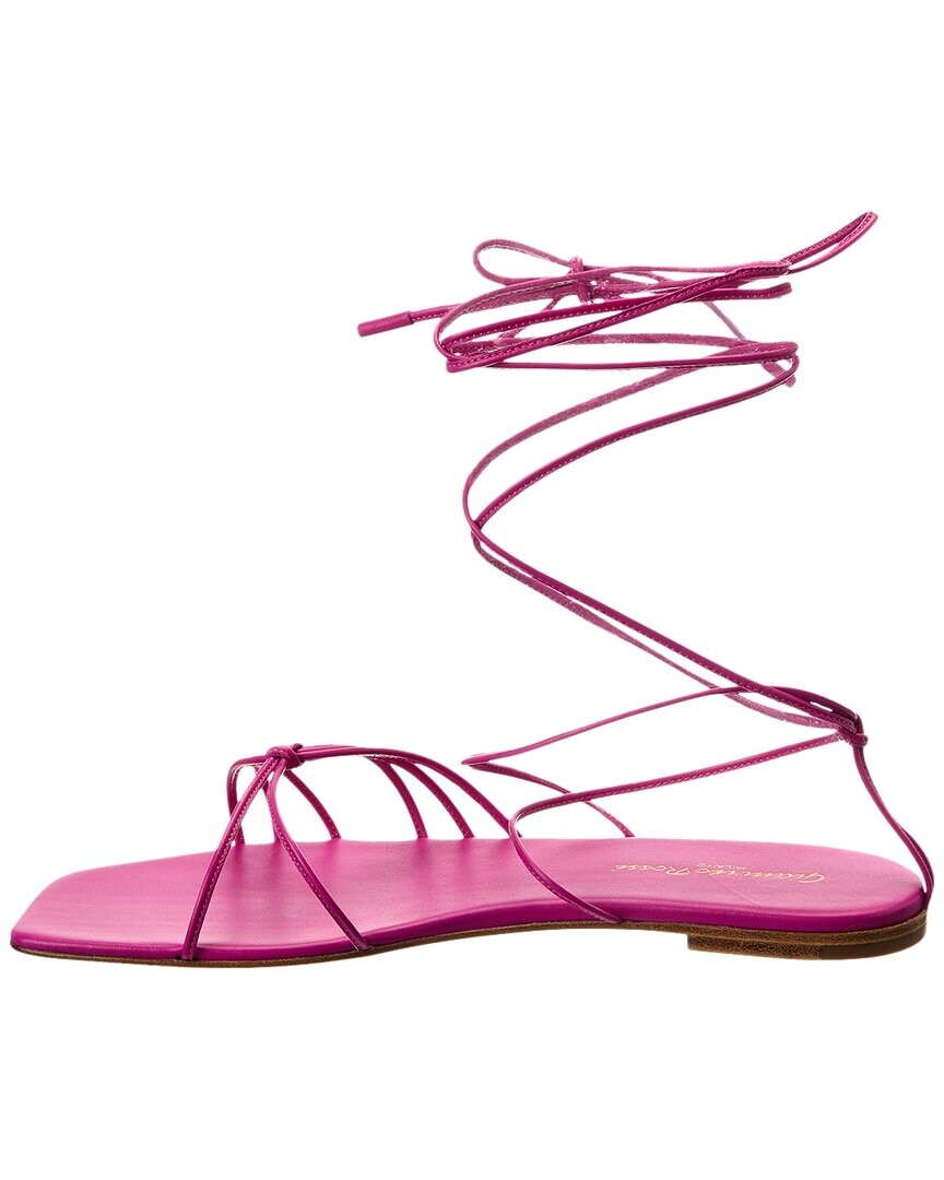 Кожаные сандалии Gianvito Rossi Sylvie, розовый