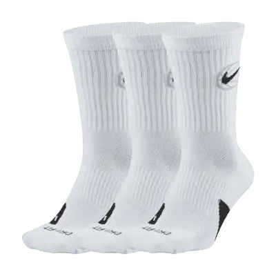 

Носки Nike Everyday Crew Basketball (3 шт), белый/черный