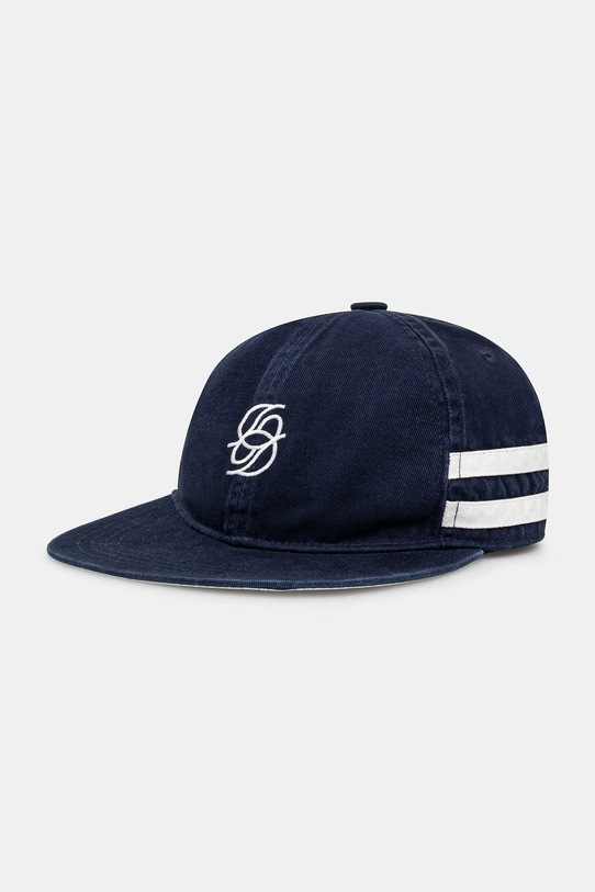 

Хлопковая бейсболка La Casquette D Miroir Drôle De Monsieur, темно-синий
