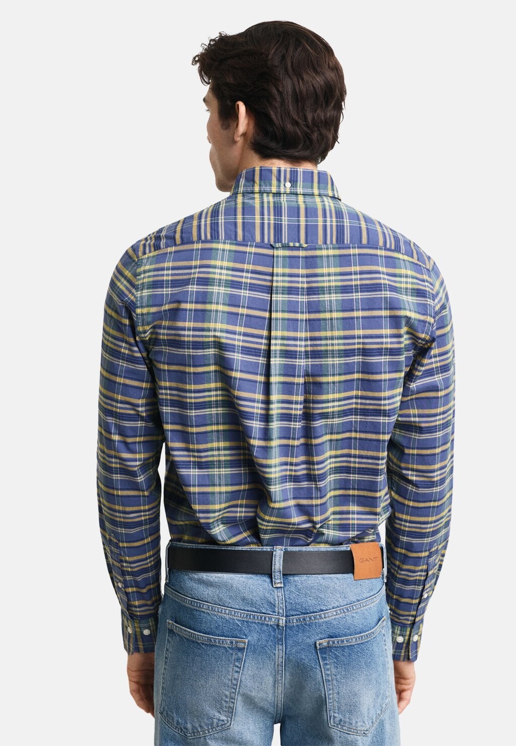 

Рубашка REGULAR FIT CHECKED ARCHIVE GANT, темно-синий