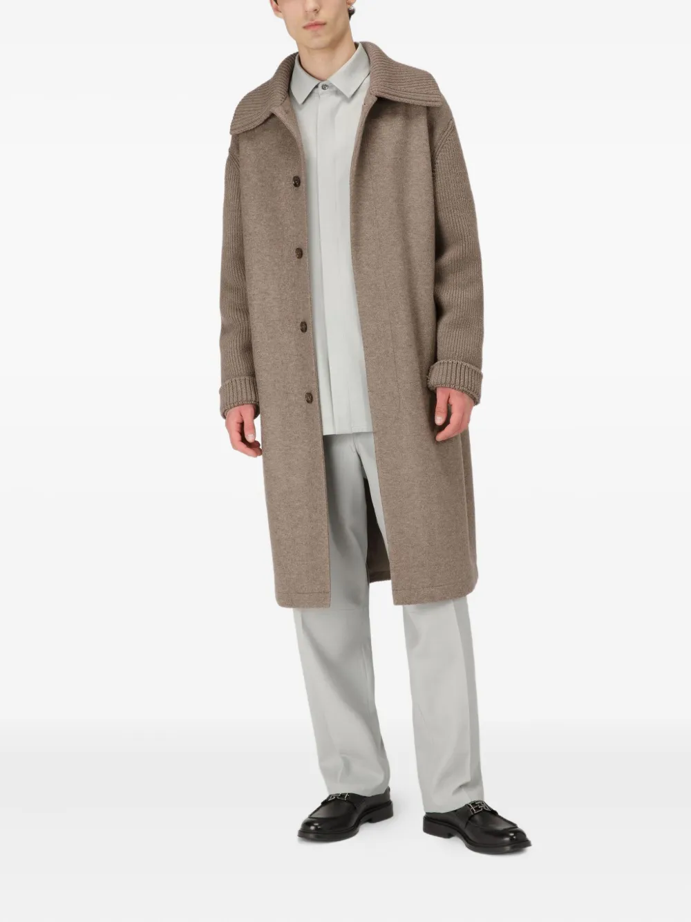 

Лоферы Nickolas с пряжкой Bally, черный